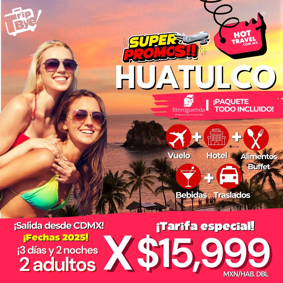 Paquete Binnigenda Huatulco