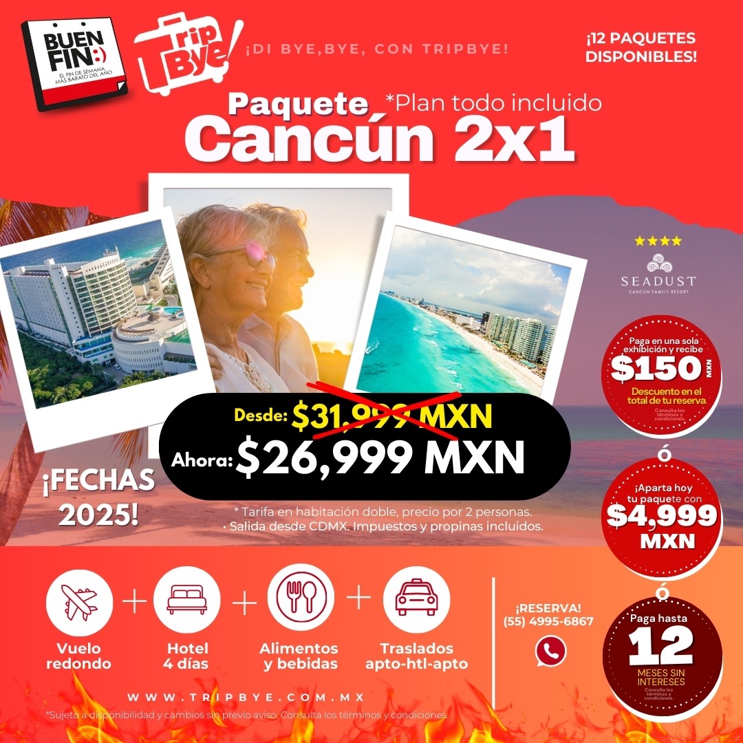 Paquete Seadust Cancún